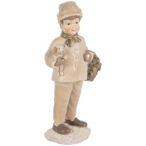 Decorațiune Copil Clayre & Eef 9x7x18 cm Beige