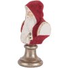 Clayre & Eef 6PR5538 Bust Decorativ Moș Crăciun 10x9x19 cm