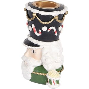 Clayre & Eef 6PR5541 Kerzenständer Nussknacker 8x6x9 cm