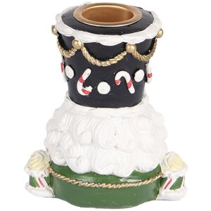 Clayre & Eef 6PR5541 Kerzenständer Nussknacker 8x6x9 cm