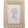 Clayre & Eef 2F1310 Fotorahmen 15x3x20 cm 10x15 cm Rosa Gold