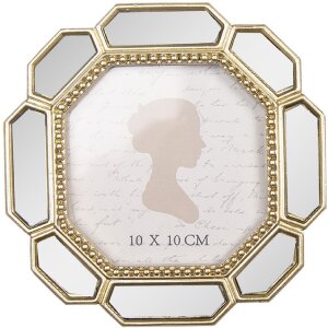 Clayre & Eef 2F1334 Fotorahmen 15x2x15 cm / 10x10 cm...