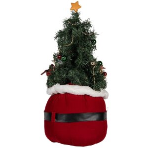 Clayre & Eef 50829 Dekoration Weihnachtsbaum mit LED Ø 30x70 cm