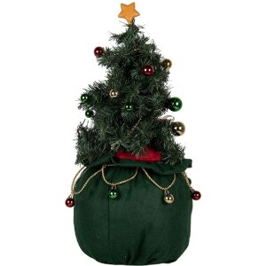 Clayre & Eef 50830 Dekoration Weihnachtsbaum mit LED Ø 30x68 cm