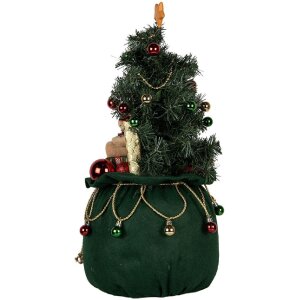 Clayre & Eef 50830 Dekoration Weihnachtsbaum mit LED Ø 30x68 cm