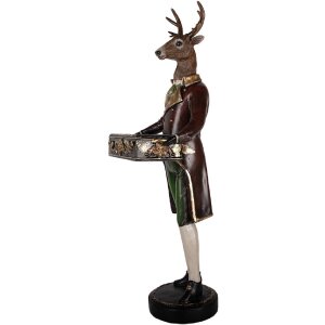 Clayre & Eef 5PR0171 Decorațiune Ren 32x31x96 cm Maro...