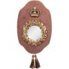 Clayre & Eef 62S333 Spiegel Rosa Goldfarbig 21x3x32 cm