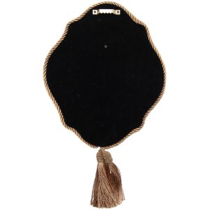 Clayre & Eef Oglindă 19x3x22 cm Bej-Auriu