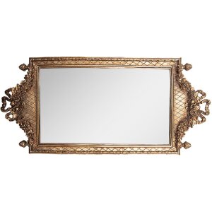 Clayre & Eef 62S336 Spiegel 19x3x40 cm Goldfarben