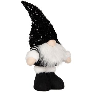 Clayre & Eef 66326 Dekoration Zwerg mit LED 10x15x38 cm