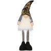 Clayre & Eef 66327 Decorațiune Gnom cu LED Auriu 8x12x56 cm