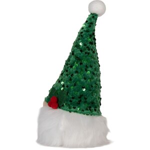 Clayre & Eef 66331 Decorațiune Gnom cu LED 10x10x25 cm