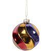 Clayre & Eef Ornament de Crăciun Multicolor Ø 8 cm