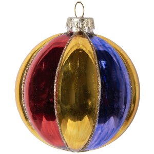 Clayre & Eef 6GL5101 Christbaumkugel Ø 8x8 cm...