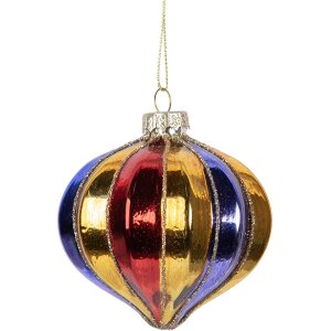 Clayre & Eef 6GL5102 Christbaumkugel Ø 8 cm...