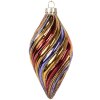 Clayre & Eef 6GL5103 Ornament de Crăciun Multicolor 6x13 cm
