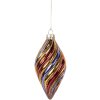 Clayre & Eef 6GL5103 Ornament de Crăciun Multicolor 6x13 cm