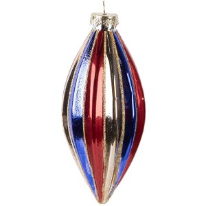 Clayre & Eef 6GL5104 Christbaumkugel Ø 6x13 cm...