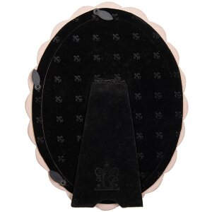 Clayre & Eef 2F1303 Fotorahmen 16x20 cm Rosa-Weiß