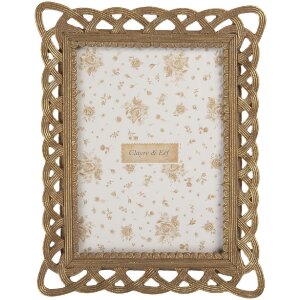Clayre & Eef 2F1350M Fotorahmen 18x3x23 cm / 13x18 cm