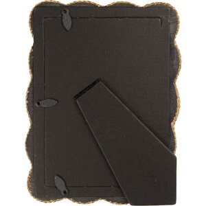 Clayre & Eef 2F1374S Fotorahmen 14x2x19 cm Goldfarben 10x15 cm