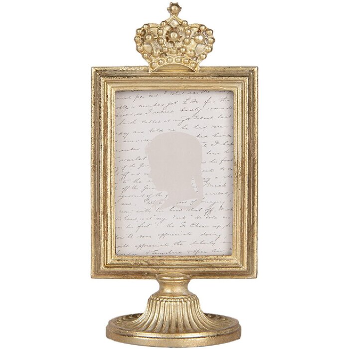 Clayre & Eef 2F1242 Ramă foto 9x6x17 cm pentru fotografii 7x9 cm