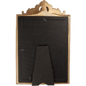 Clayre & Eef 2F1349M Fotorahmen 17x2x26 cm / 13x18 cm goldfarben