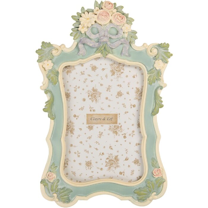 Clayre & Eef 2F1362S Fotorahmen 16x2x23 cm für 10x15 cm Fotos