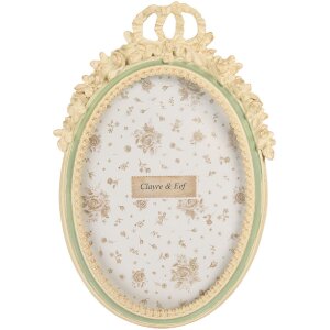 Clayre & Eef 2F1363M Fotorahmen 16x3x23 cm Beige...