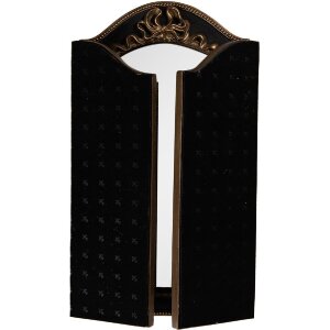 Clayre & Eef 62S317 Spiegel 38x2x34 cm Schwarz &...