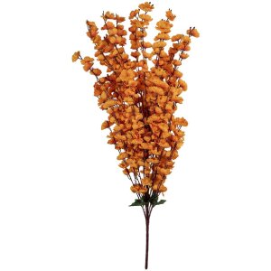 Clayre & Eef Ramură Decorativă cu Flori Portocaliu și...