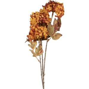 Clayre & Eef Ramură Decorativă cu Flori Portocaliu și...