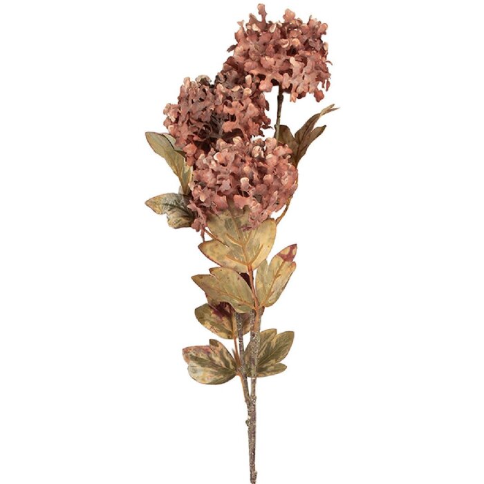 Clayre & Eef 5PL0193P Ramură Decorativă cu Flori Roz 10x8x76 cm