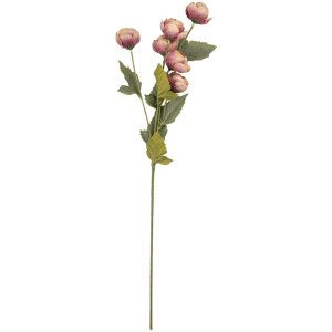 Clayre & Eef 6PL0409P Dekoration Zweig mit Blumen 10x10x63 cm