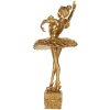 Clayre & Eef 6PR5418 Decorațiune Balerină Aurie 20x17x45 cm