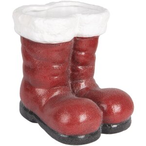 Clayre & Eef 6PR5525 Decorațiune Cizmă Moș Crăciun 22x22x23 cm