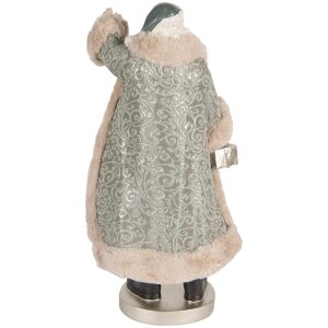 Clayre & Eef Decorațiune Moș Crăciun 20x15x42 cm