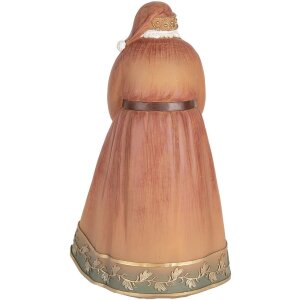 Decorațiune Moș Crăciun Clayre & Eef 17x13x27 cm