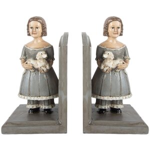 Clayre & Eef 6PR5552 Büchstütze 2er Set...