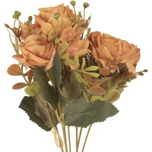 Clayre & Eef 6PL0401O Dekoration Zweig mit Blumen 12x10x29 cm