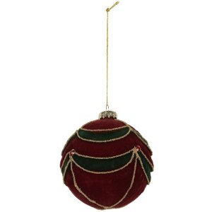 Clayre & Eef 6GL5234 Christbaumkugel Ø 8x8 cm...