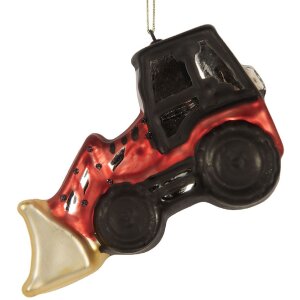 Clayre & Eef 6GL5239 Ornament de Crăciun 12x4x8 cm...