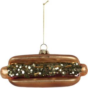 Clayre & Eef 6GL5240 Weihnachtsanhänger 13x4x6...