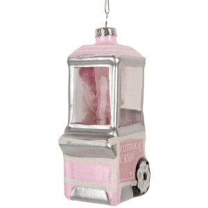 Clayre & Eef 6GL5243 Weihnachtsanhänger 6x5x11 cm