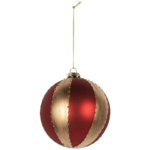 Clayre & Eef 6GL5244L Christbaumkugel Ø 12 cm...