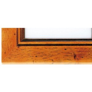 Rama foto Louisiane 20x30 cm Lemn Masiv Galben cu Sticlă