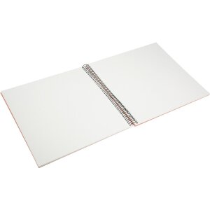 Album spiral Goldbuch Summertime 35x30 cm, cu coperți din lână în culori Apricot, Maple sau Sage Green