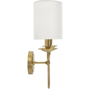 Mauro Ferretti Wandleuchte Zagreb Eisen Stoff gold...