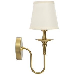 Mauro Ferretti Wandleuchte Bucharest Eisen Stoff gold...