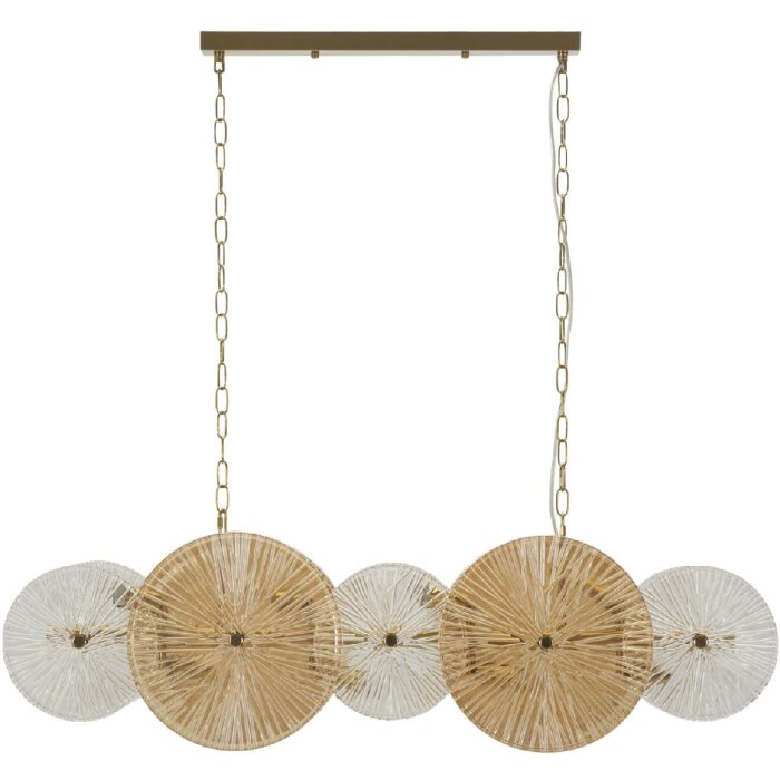 Mauro Ferretti Lustră de tavan Osaka 100x23x28-94 cm 8xE14 fără becuri